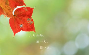 幼儿园9月工作总结范文6篇
