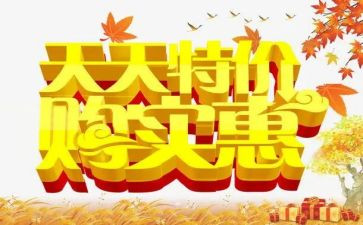 大型促销活动方案模板7篇