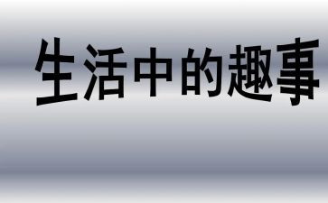 暑假里的趣事作文6篇