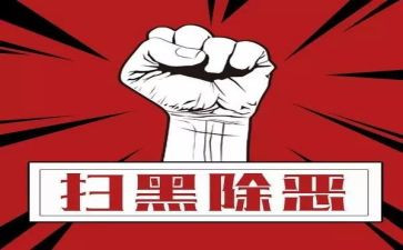 扫黑除恶2024年工作总结5篇