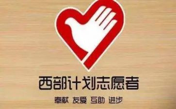 个人总结西部计划志愿者工作总结5篇